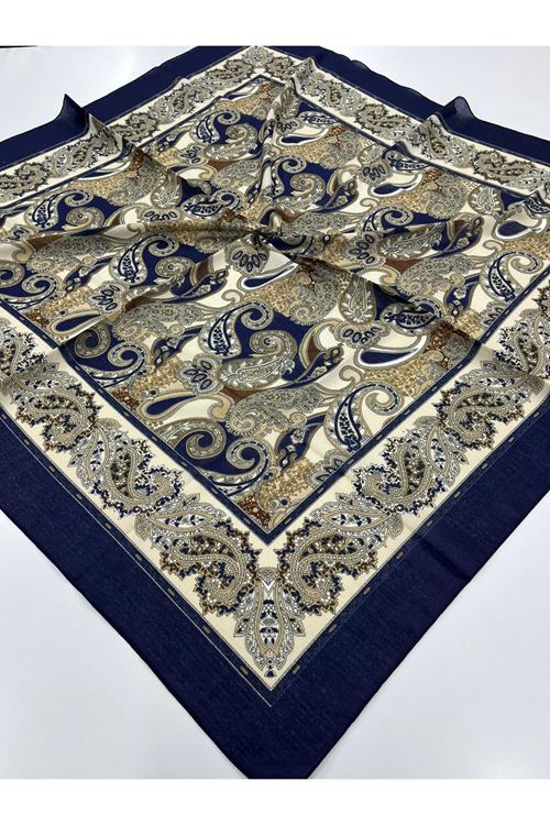 Etnik Desen Naturel Eşarp  