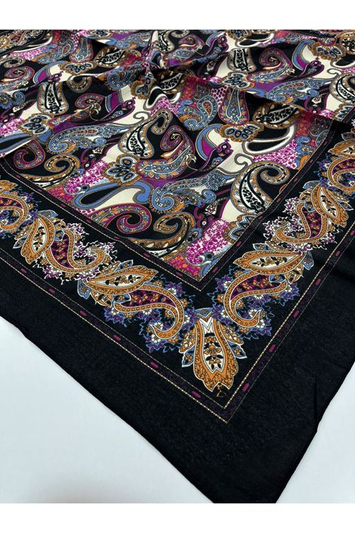 Etnik Desen Naturel Eşarp    