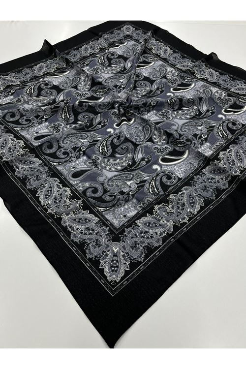 Etnik Desen Naturel Eşarp    