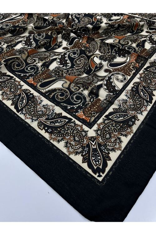 Etnik Desen Naturel Eşarp   