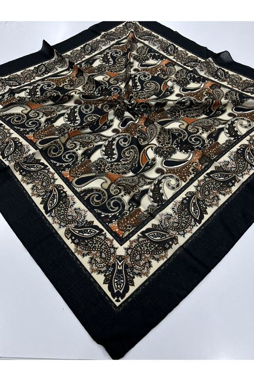 Etnik Desen Naturel Eşarp   