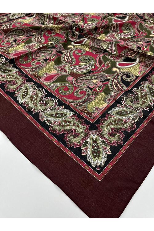 Etnik Desen Naturel Eşarp  