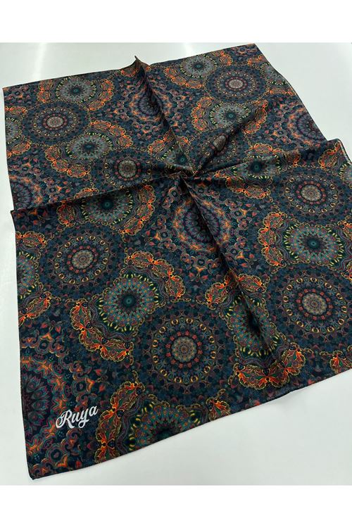 Mandala Desen Rüya Organik Şal 