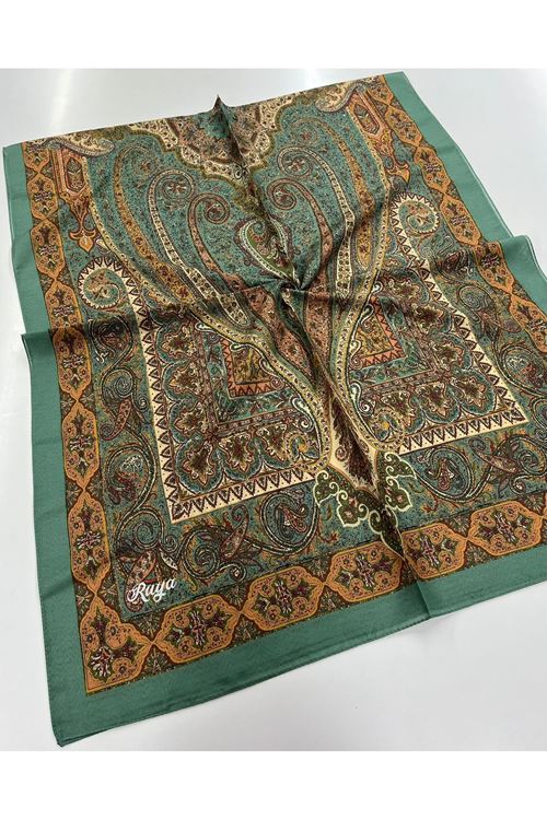 Etnik Retro Desen Rüya Organik Şal   