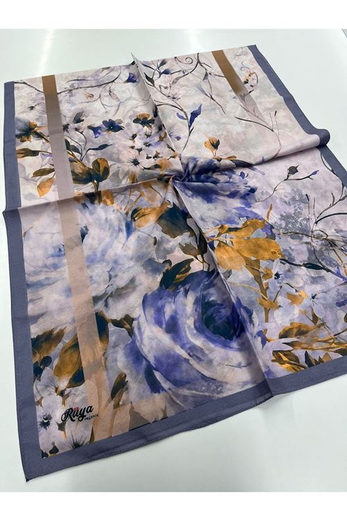 Gül Desen Rüya Organik Şal  