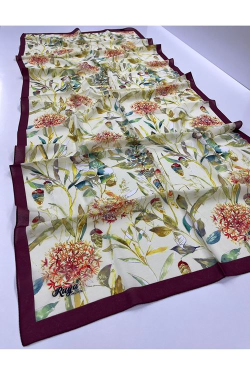 Frezya Desen Rüya Organik Şal    