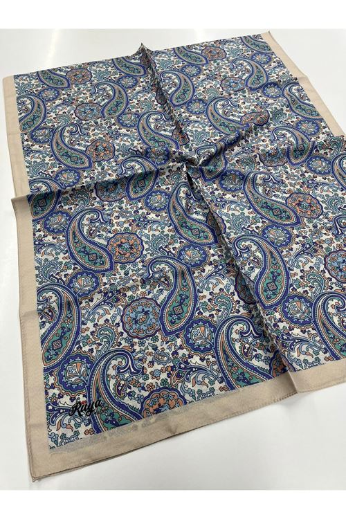 Etnik Sare Desen Rüya Organik Şal   