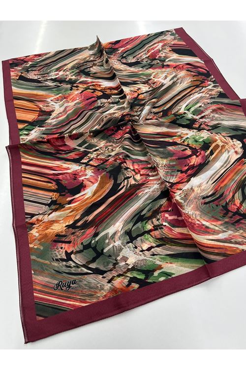 Dalga Desen Rüya Organik Şal   