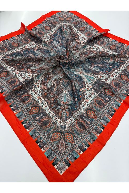 Etnik Desen Kraş Eşarp   