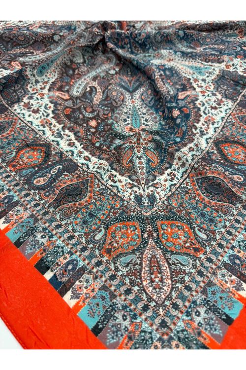 Etnik Desen Kraş Eşarp   