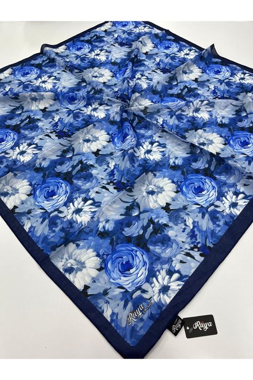 Rüya Lina Şakayık Desen Soft Eşarp 