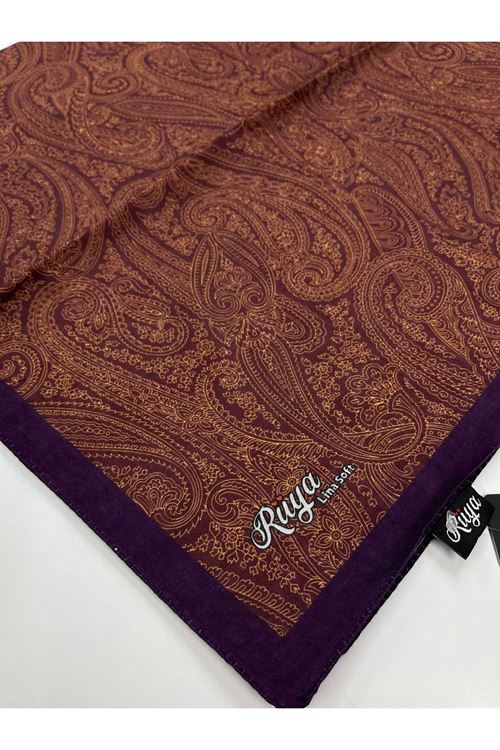 Rüya Lina Etnik Desen Soft Eşarp Kod: 0203 - V25 