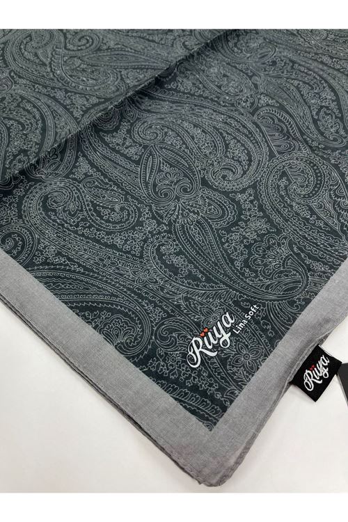 Rüya Lina Etnik Desen Soft Eşarp Kod: 0203  - V14 