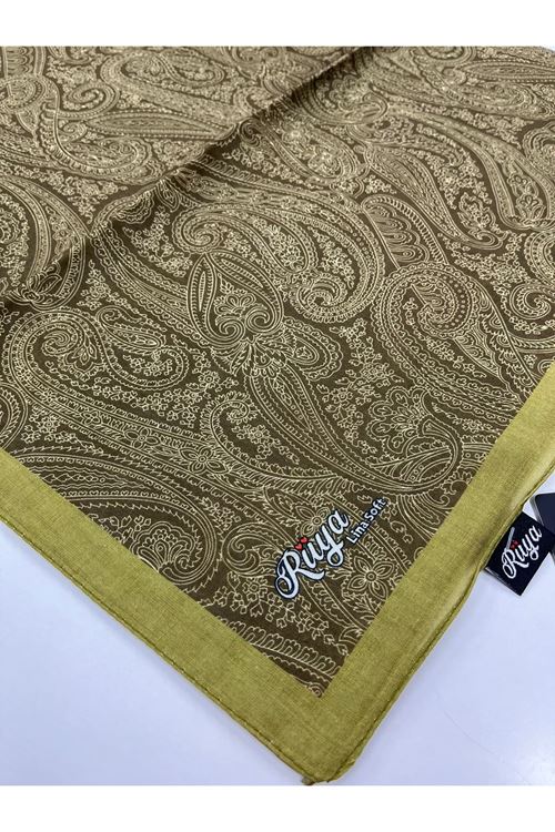 Rüya Lina Etnik Desen Soft Eşarp Kod: 0203  - V05  