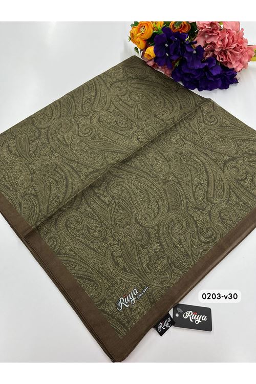 Rüya Lina Etnik Desen Soft Eşarp Kod: 0203 - V30  