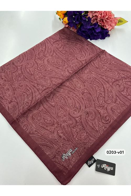 Rüya Lina Etnik Desen Soft Eşarp Kod: 0203 - V01 