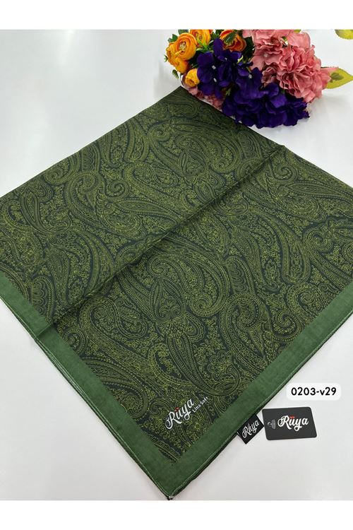 Rüya Lina Etnik Desen Soft Eşarp Kod: 0203  - V29 