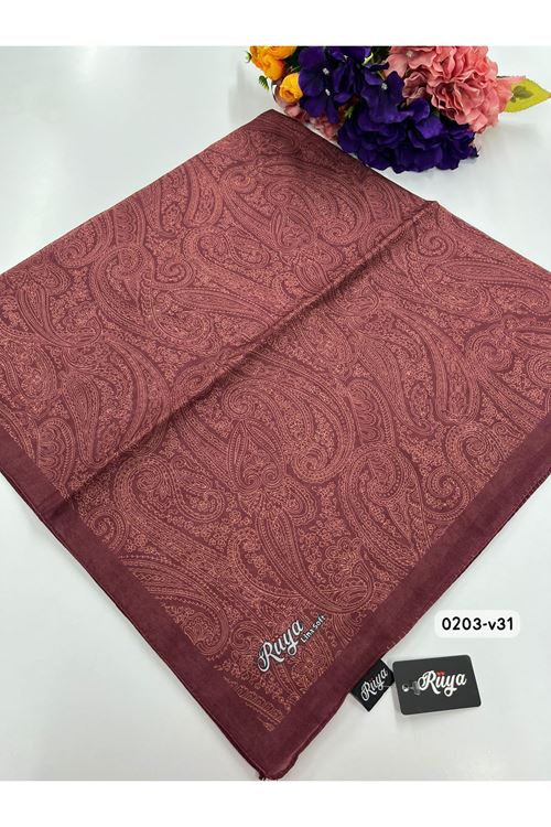 Rüya Lina Etnik Desen Soft Eşarp Kod:v31 