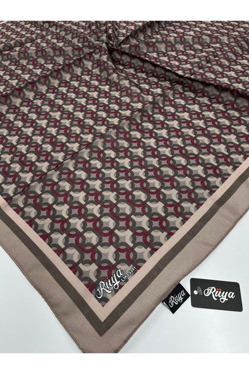 Rüya Lina Döngü Desen Soft Eşarp