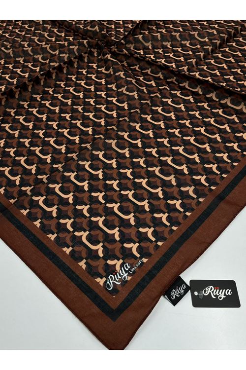 Rüya Lina Döngü Desen Soft Eşarp