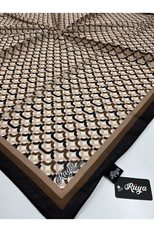 Rüya Lina Döngü Desen Soft Eşarp 