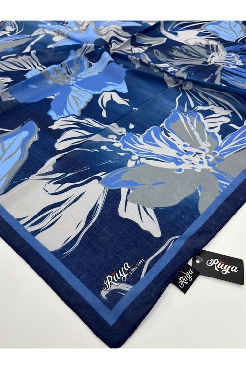 Rüya Lina Nergis Desen Soft Eşarp  