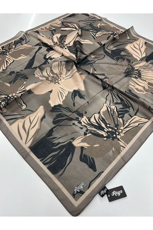 Rüya Lina Nergis Desen Soft Eşarp  