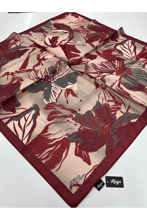 Rüya Lina Nergis Desen Soft Eşarp    