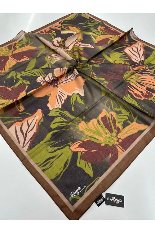 Rüya Lina Nergis Desen Soft Eşarp   