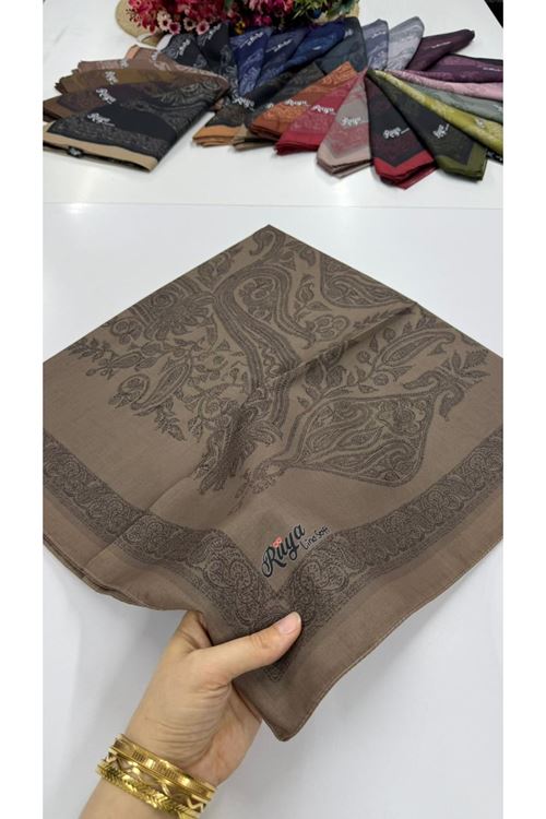 Rüya Lina Dantel Desen Soft Eşarp   