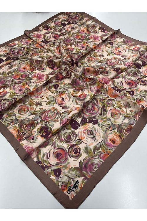 Ortanca Modeli Pırıltı Eşarp 6721 