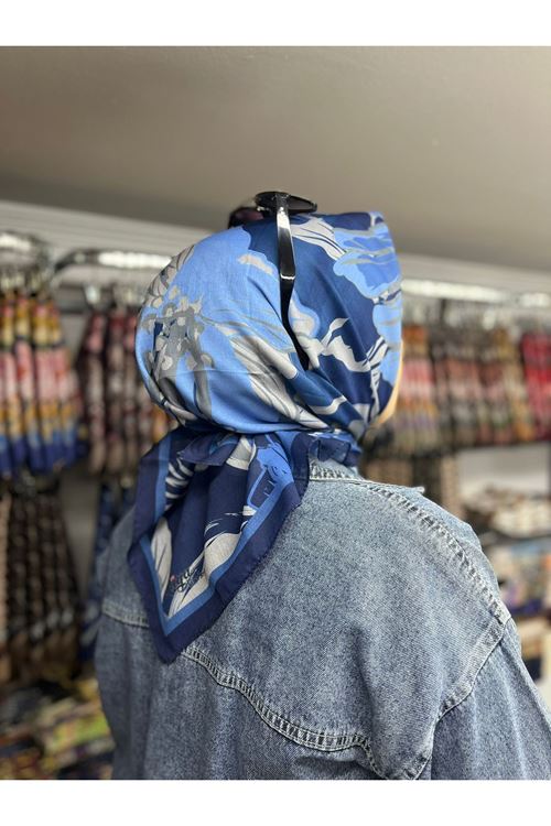 Rüya Lina Nergis Desen Soft Eşarp  