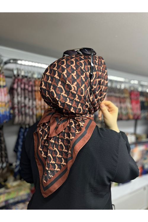 Rüya Lina Döngü Desen Soft Eşarp