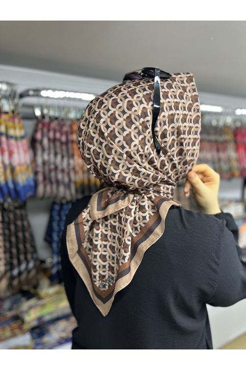 Rüya Lina Döngü Desen Soft Eşarp 