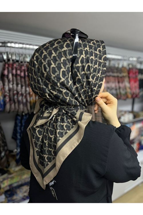 Rüya Lina Döngü Desen Soft Eşarp 