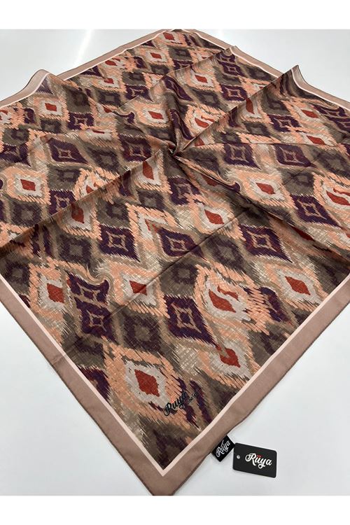 Rüya Lina Retro Desen Soft Eşarp  