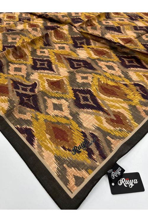 Rüya Lina Retro Desen Soft Eşarp   