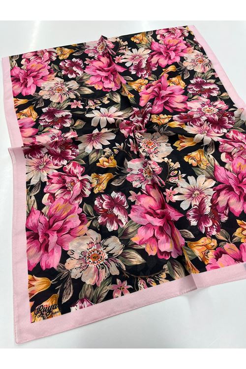 Çiçek Bahçesi Desen Rüya Organik Şal   