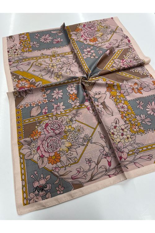 Tomurcuk Desen Rüya Organik Şal     