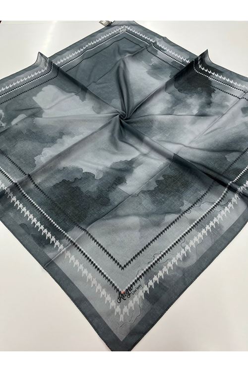 Rüya Lina Kazayağı Desen Soft Eşarp