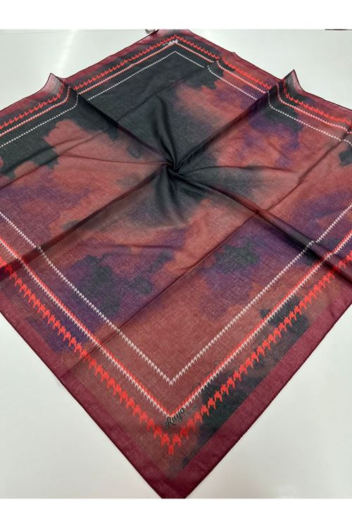 Rüya Lina Kazayağı Desen Soft Eşarp 