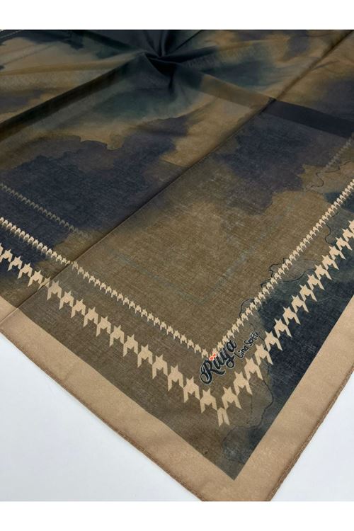 Rüya Lina Kazayağı Desen Soft Eşarp   