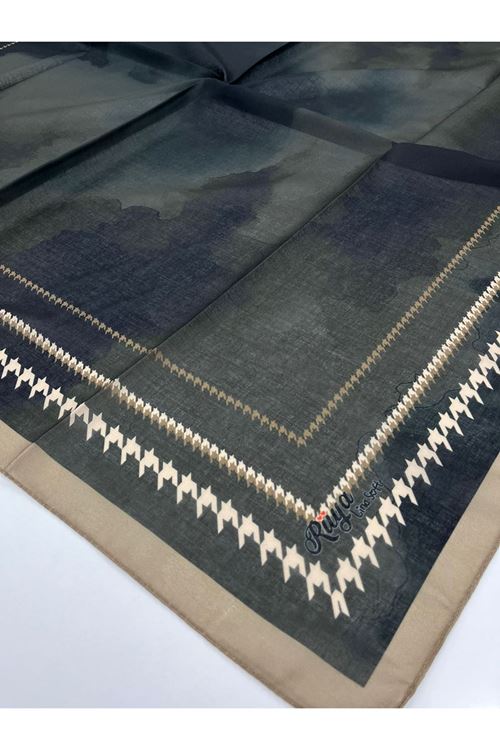 Rüya Lina Kazayağı Desen Soft Eşarp 