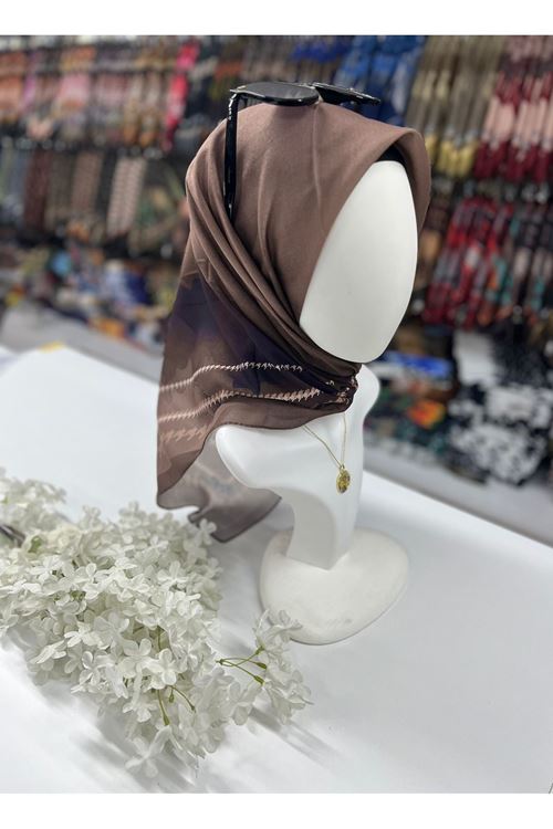Rüya Lina Kazayağı Desen Soft Eşarp