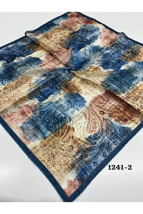 Etnik Desen Soft Eşarp Kod:1241-2