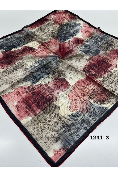 Etnik Desen Soft Eşarp Kod:1241-3
