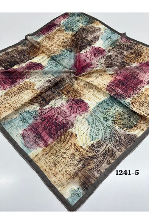 Etnik Desen Soft Eşarp Kod:1241-5