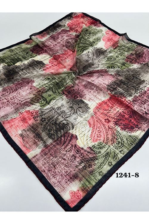 Etnik Desen Soft Eşarp Kod:1241-8