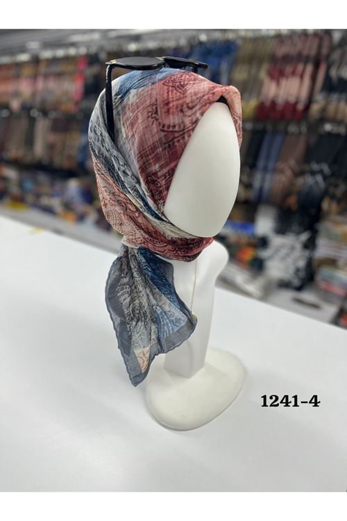 Etnik Desen Soft Eşarp Kod:1241-4