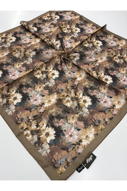 Rüya Lina Çiçek Desen Soft Eşarp 